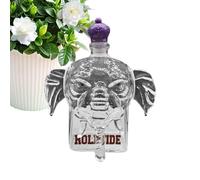 Animal Whisky Bottle - Cute Elephant Glass Decanters For Alcool - Visual Elegance Home Decoration Beautiful Present For Christmas Barbecue Weddings Party Family Gathering