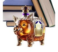 Animal Whisky Decanter - Bouteille d'alcool sculptée créative, conteneur spirituel vide drôle | Design de statue de table artistique, cadeau de célébration pour les hommes, cadeau d'anniversaire de la