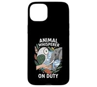 Animal Whisperer on Duty Wildlife Nature Lover Coque pour iPhone 15 Plus