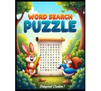 Animal Word Search Adventure: Fun & Educational Puzzle Book with Cute Animals for Kids Ages 4-8 | Build Vocabulary, Focus & Brain