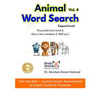 Animal Word Search Expert Level Vol. 4: Thousands have tried it. Only a few complete it. Will you?