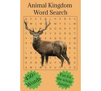 Animal Word Search Puzzle Book: Easy to Read Print about Mammals, Reptiles, Birds, and More | 6x9 inches, 110 pages | 50+ Puzzles ... Gift for Vacations, Holidays, and Leisure Time