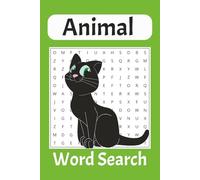 Animal Word Search Puzzle Book: Word Search with Easy to Read Print about Animals, Zoo Animals, Pets and more | 6x9 inches,110 pages | 50+ ... Gift for Vacations, Holidays and Free Time