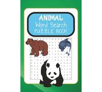 Animal Word Search Puzzle Book: Word Searches with Easy to Read Print about Animals including Mammals, Birds, Fish and More