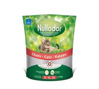 Animalerie NULLODOR - Litière 100% Bio Compatible 1.5Kg - Lot De 3 - Vendu par Lot