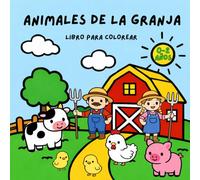Animales de la Granja: Libro para colorear infantil