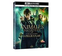 Animales Fantásticos - Colección 3 Películas Ultra HD - BD
