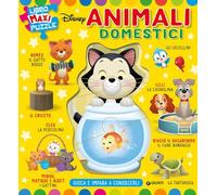 Animali domestici. Libro maxi puzzle Disney. Gioca e impara a conoscerli