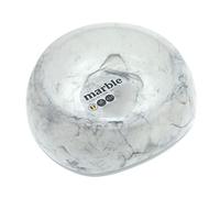 animallparadise - Ecuelle Blanche marbré 0.6 litres ø 21 cm pour Chat et Chien
