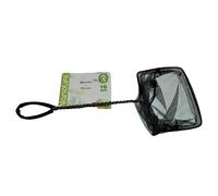 animallparadise - Epuisette Filet Noir, Maille Moyenne, 15 cm x 13 x 40 cm, Aquarium