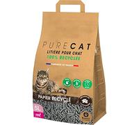 animallparadise - Litière granulés compressés en Papier 100% recyclé, 5 litres, pour Chat