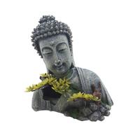 animallparadise - Statue bouddha 18 cm, hauteur 19 cm, décoration aquarium