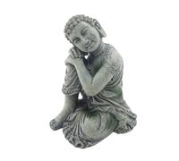 animallparadise - Statue bouddha assis ø 10 cm, hauteur 12 cm, décoration aquarium