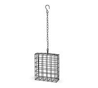 animallparadise - Support Pain de Graisse en métal Noir pour Oiseaux