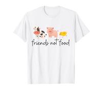 Animals Are Friends Not Food | Vegan | Droits des animaux T-Shirt