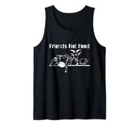 Animals Are Friends Not Food Vegan Vegetarian Débardeur