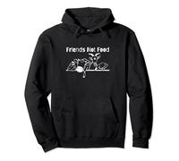 Animals Are Friends Not Food Vegan Vegetarian Sweat à Capuche