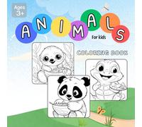 Animals at Mealtime: A Coloring Adventure: A Fun and Educational Coloring Book of Animals Enjoying Their Favorite Foods: Fun and Adorable Illustrations for Kids Ages 3 and up!