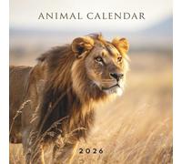Animals Calendar 2026: 12 Months of Wildlife Wonders, Charming Creatures & Nature’s Beauty