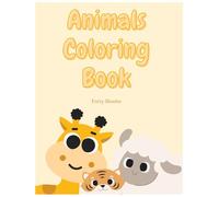 Animals Coloring Book: Best Kids Coloring Book: Large Print, Single-Sided (8.5x11 in) | Unique Collection of Coloring Pages