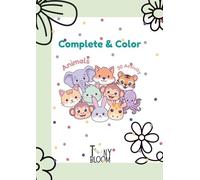 Animals Coloring Book : Complete & Color