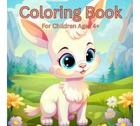 Animals Coloring Book For Children Ages 4+ (cat , dog ,Fish,Mouse): activities meant to engage young children in creative coloring.