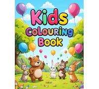 "Animals Colouring Book for Kids Ages 3-6: Fun and Easy Animal Illustrations for Toddlers and Preschoolers"