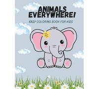 Animals Everywhere! Coloring book