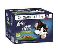 Animals Felix - Félix Tendres Éfilés en Gelée Selection Mixte avec Légumes 24X85G - Lot De 3 - Vendu par Lot