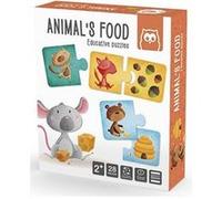 Animal's Food Puzzle Montessori