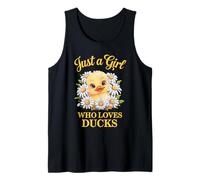 Animals Just A Girl Who Loves Ducks Animals Duck Lover Kids Débardeur