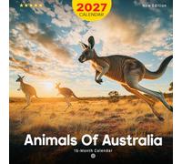 Animals Of Australia Calendar 2027: Unique Wildlife From the Outback to the Coast