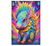 Animals Pangolin Puzzles De 1000 Pièces pour Adultes Et Enfants Puzzle Impossible Jouets en Bois Jeu Stimulant （78×53cm）