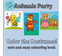 Animals Party - Color the Costumes!