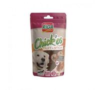Animals Riga - Chick'Os Filet De Poulet + Sticks 75G - Lot De 3
