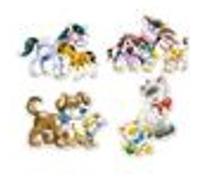 Animals With Babies, 4x Puzzle (4+5+6+7) - Castorland G