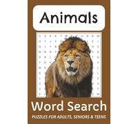 Animals Word Search Puzzle Book: Word Searches with Animals All Over The World: Ocean, Land & Flying Animals | 6x9 inches, 110 pages | 50+ Puzzles... Great for Vacations, Gifts, and Free Time
