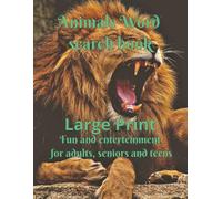 Animals word search puzzle book: Word searches with ease to read print about mammals, birds, reptiles and more | 8.5x11 inches, 110 pages| 50+ Puzzle... Gift for vacations, Hollidays and Free Time.