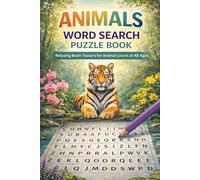 Animal's Word Search Puzzle Book: Word Searches with Easy to Read Print about Animals from all across the world | 6x9 inches, 110 pages | 50+ puzzles ... for Holidays, Vacations, and Leisure Time