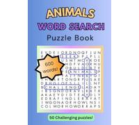 Animals Word Search Puzzle Book: Word Seek Activities about birds, insects, and other wild animals | 6x9 inches, 65 pages | Travel Size | 50 ... - Gift for Vacation, Holidays and Free Time