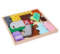 Animalset en boîte en bois