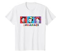 Animaniacs Animaniacs T-Shirt, Enfant, Blanc, 6 Ans