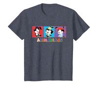 Animaniacs Animaniacs T-Shirt, Enfant, Bleu Chiné, 6 Ans