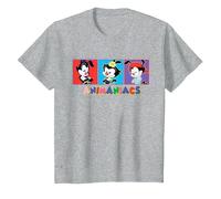 Animaniacs Animaniacs T-Shirt, Enfant, Gris Chiné, 6 Ans