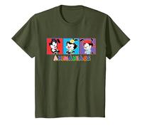 Animaniacs Animaniacs T-Shirt, Enfant, Olive, 6 Ans