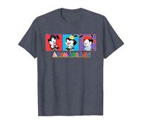 Animaniacs Animaniacs T-Shirt, Homme, Bleu Chiné, 6XL