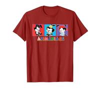 Animaniacs Animaniacs T-Shirt, Homme, Canneberge, M