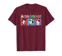 Animaniacs Yakko Wakko Dot T-Shirt, Homme, Marron, XXL