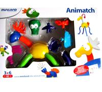 Animatch Miniland Jeu D'assemblage Des Animaux