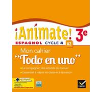Marie-José Casas et al. – Animate Espagnol 3e – Cahier d'activités – Éd. 2016 – Broché